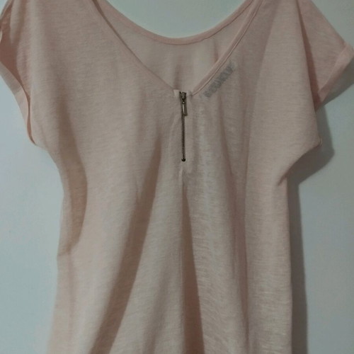 Stradivarius top like new, salmon color, size M