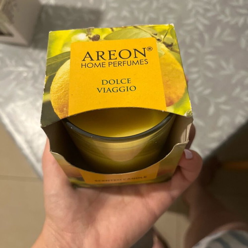 Scented candle citrus scent new