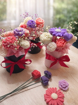Wax Melt Bouquet New in Fresh Cotton Scent