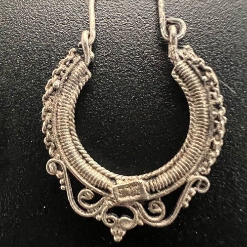 Silver 925 Bohemian style earrings like new