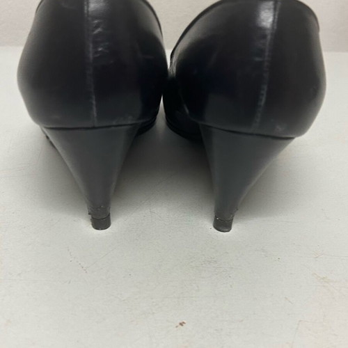 Haralas leather pumps blue used, size 37.5