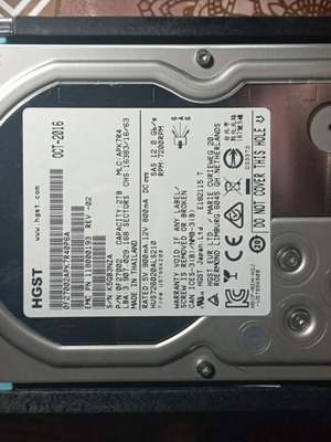 HDD SAS HGST 2TB σαν καινούργιο για server