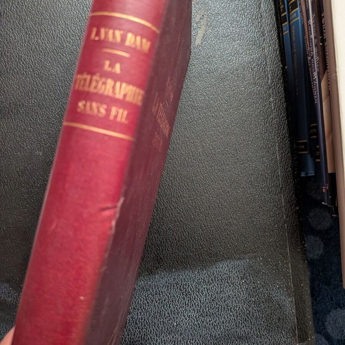 La Telegraphie Sans Fil vintage French hardcover book 1908