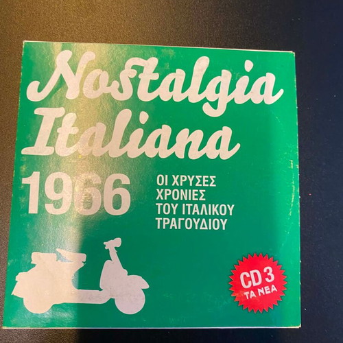 Italian music CD pack of 4, like new