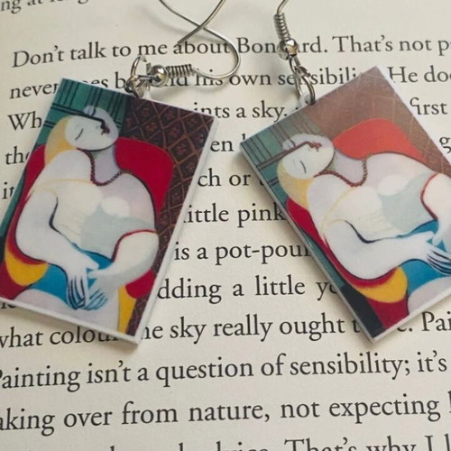 Pablo Picasso handmade earrings set The Dream