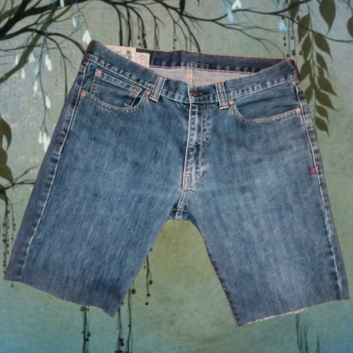 American Living denim bermuda shorts used, slim fit, size W30