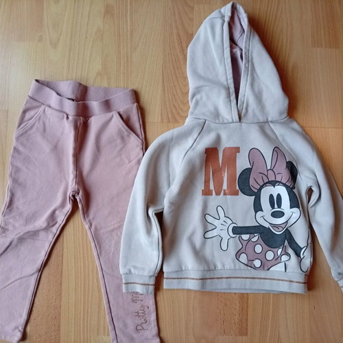 Girls' clothing set size 4 104cm used pink Orchestra