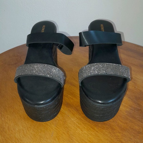Diamantique women's platform shoes No. 39 new, black