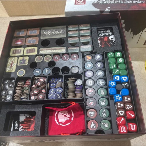 Lobotomy 2 3D Printed Insert for Board Game