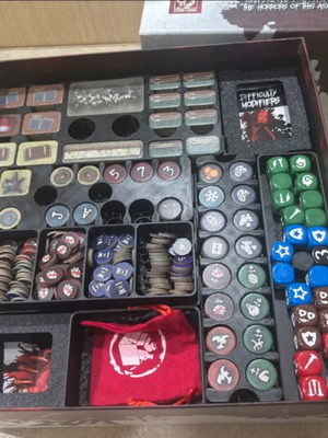 Lobotomy 2 3D Printed Insert for Board Game