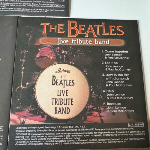 cd the Beatles live tribute band package