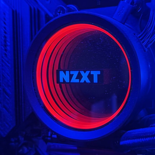 NZXT Kraken X63 RGB CPU liquid cooler used