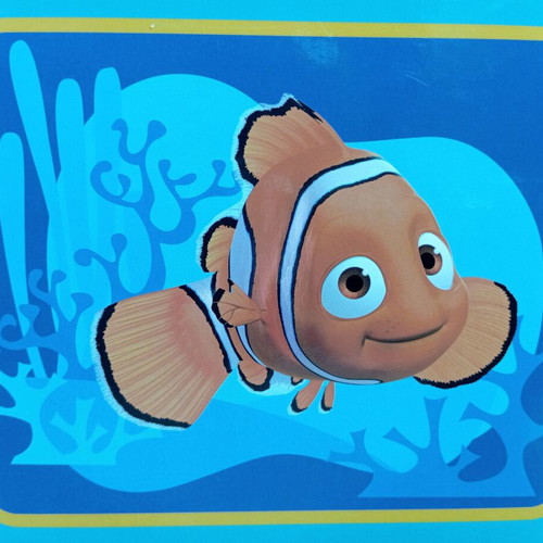 Nemo Disney Pixar vintage school folders, pack of 2
