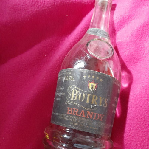 Botrys brandy 5-star vintage collectible bottle