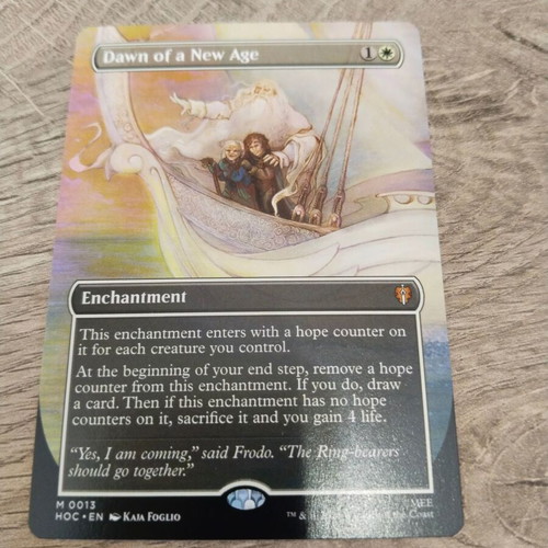 Magic the Gathering Dawn of a New Age card