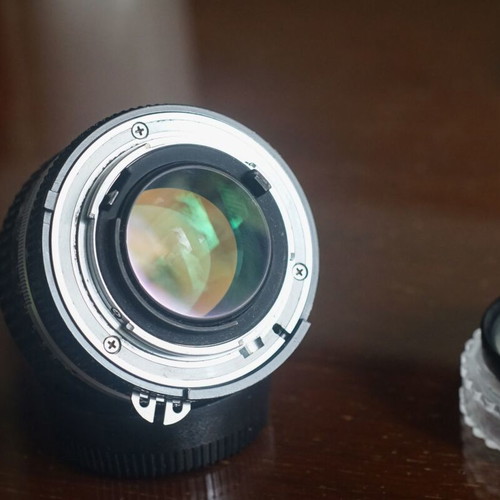Nikon 50mm f1.4 AI-s lens used with Canon filter