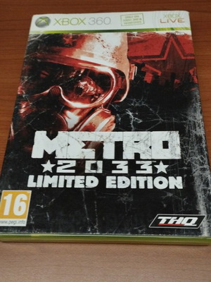 Metro 2033 Limited Edition Xbox 360 σαν καινούργιο