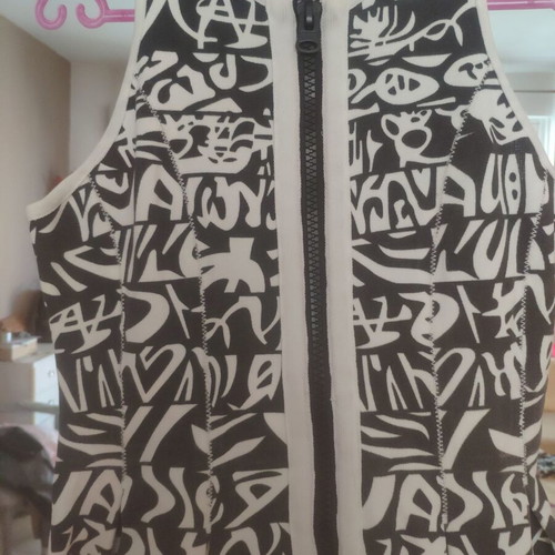Zini dress No38 like new, black and white
