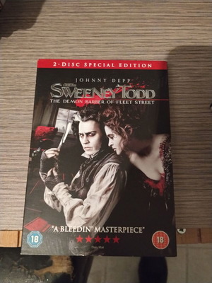 Sweeney Todd DVD συλλεκτική έκδοση με ελληνικούς υπότιτλους