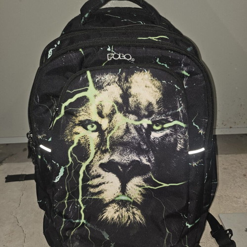 Polo expandable 5-compartment backpack with hidden pocket