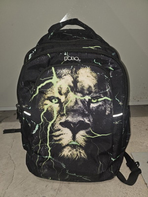 Polo expandable 5-compartment backpack with hidden pocket