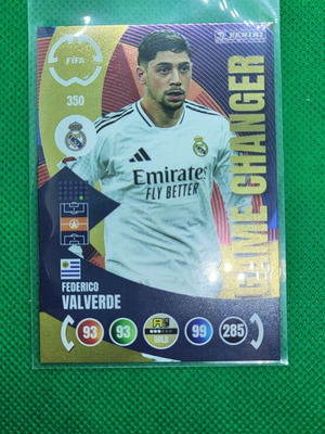 Картичка Valverde Panini FIFA World Club Cup 2025 нова, отлично състояние