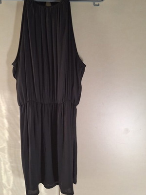Bershka midi dress black, like new
