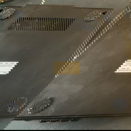 Vintage μαγνητόφωνο τηλεφωνητή Sanyo TRA9902 μεταχειρισμένο