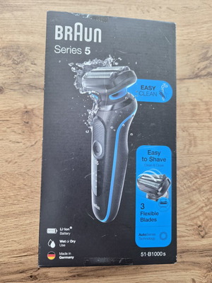 Braun Series 5 electric shaver 51-B1000s new