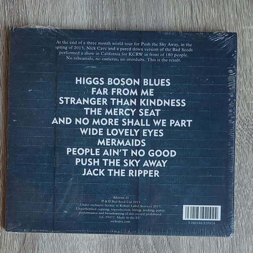 Nick Cave & The Bad Seeds Live From KCRW CD new, rock