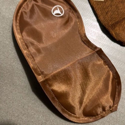 Turkish Airlines air travel bag new, beige and brown
