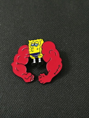 SpongeBob Pin with Arms like New
