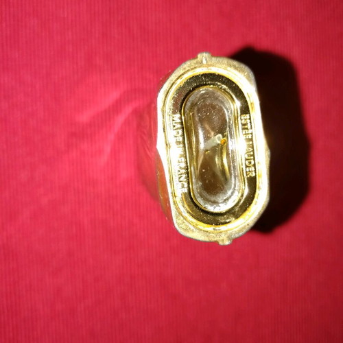 Estee Lauder collectible bronze perfume case used