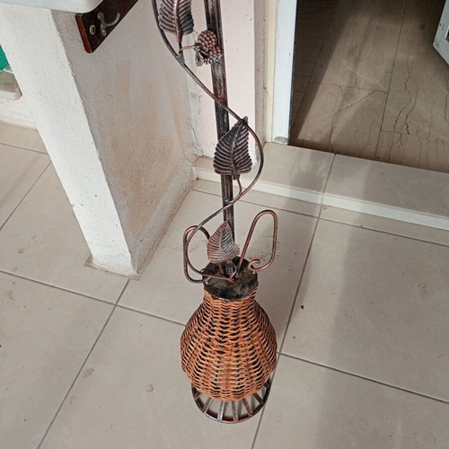 Floor candlestick used, height 1.20 m