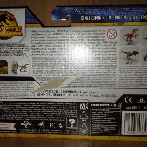 Jurassic World Dominion Dimetrodon figure new