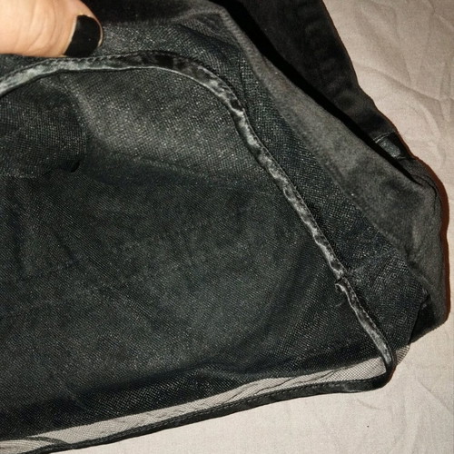 Palomino velvet skirt with bow, size L-2XL, like new, black