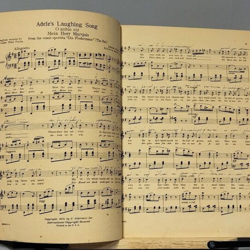 Adele's Laughing Song sheet music used for high voice and piano