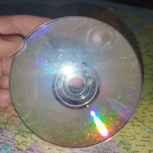 Smackdown VS Raw 2010 Wii game disc