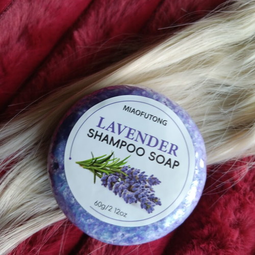 Lavender Shampoo Soap new, anti-frizz and nourishing