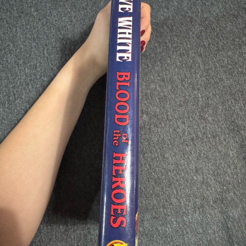 Steve White Blood of the Heroes hardcover like new