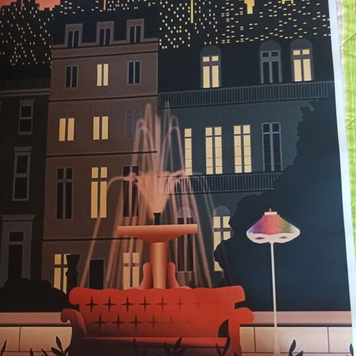Friend's posters in frames set of 4, like new condition