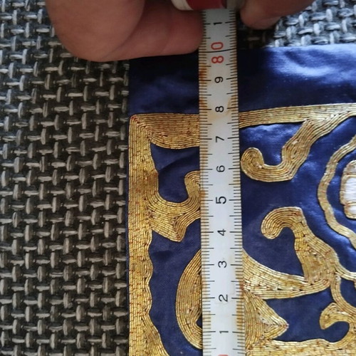Vintage handmade silk Chinese embroidery like new