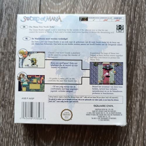 Sword of Mana Game Boy Advance used, complete in box