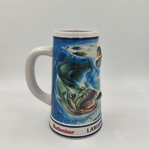 Budweiser collectible beer mug used