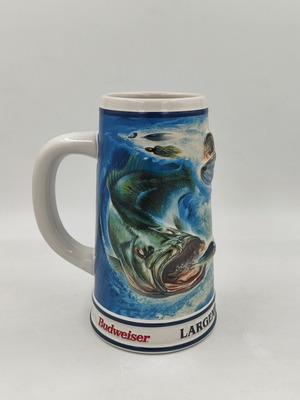 Budweiser collectible beer mug used