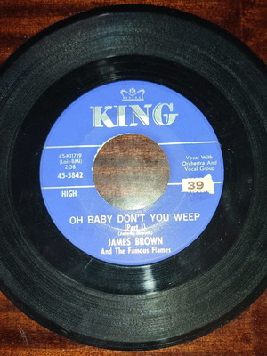 James Brown Oh Baby Don't You Weep LP 45 RPM употребяван, R&B / Soul
