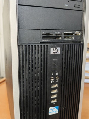 HP Compaq 6000 Pro MT επιτραπέζιος υπολογιστής ανακατασκευασμένος με Intel Core 2 Duo E8400