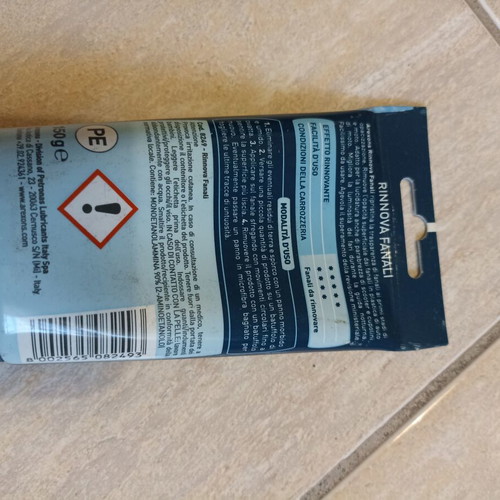 Headlight polishing paste