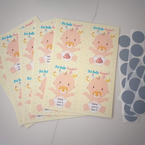Did Baby Poopie?! 24 Funny Cards New for Kids Party