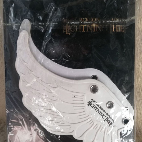 Collectible shoe decorations like new from Percy Jackson The Lightning Thief
